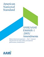 AAMI ES60601-1:2005/A1:2012 & C1:2009/(R)2012 & A2:2010/(R)2012