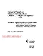 API MPMS Chapter 11.2.2 Addenda 1