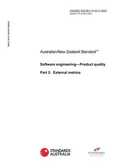 AS/NZS ISO/IEC 9126.2