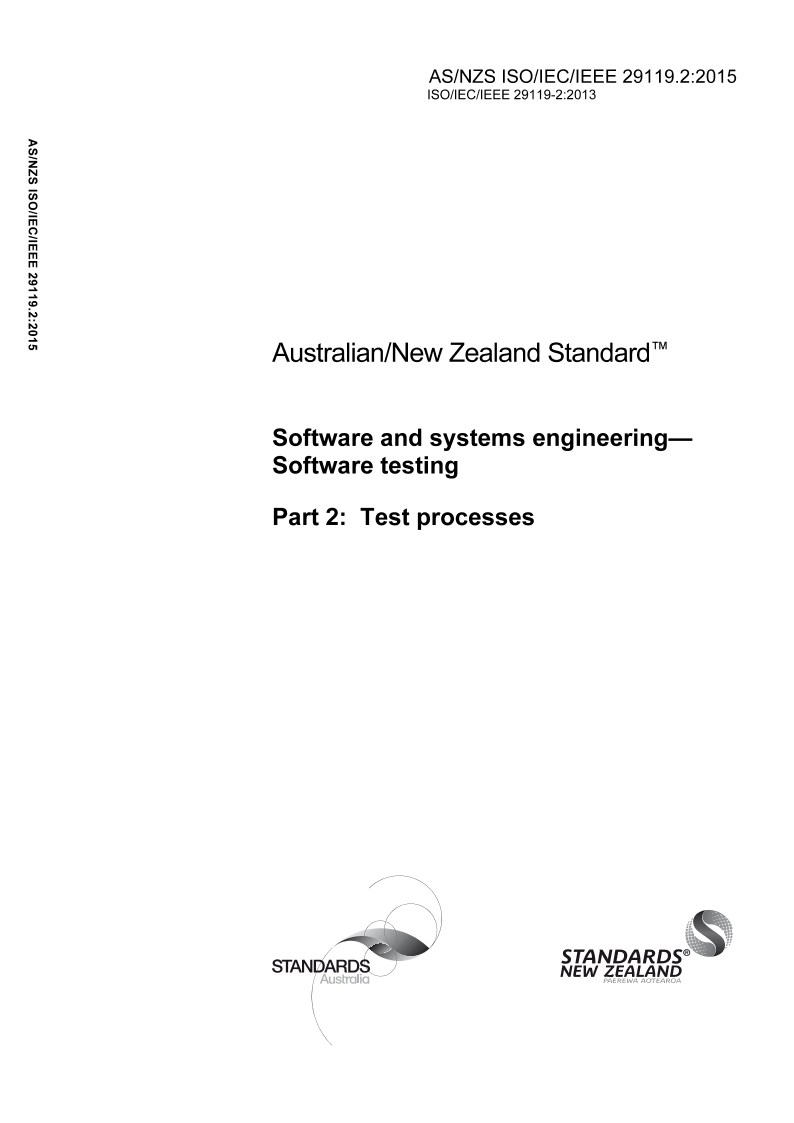 AS/NZS ISO/IEC/IEEE 29119.2:2015
