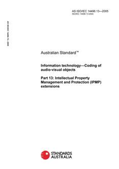 AS ISO IEC 14496.13-2005 AS ISO IEC 14496.13-2005