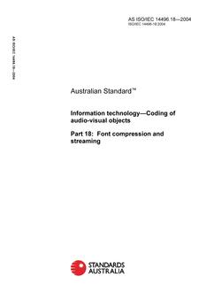 AS ISO IEC 14496.18-2004 AS ISO IEC 14496.18-2004