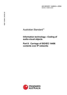 AS ISO IEC 14496.8-2004 AS ISO IEC 14496.8-2004