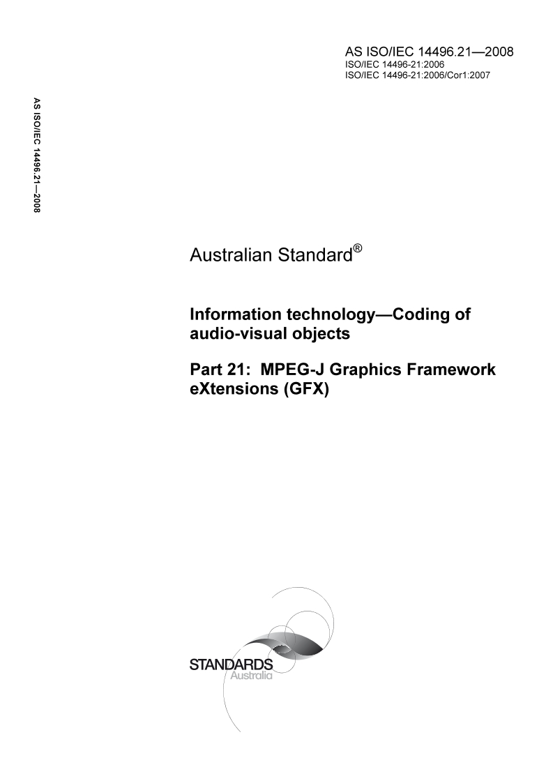 AS ISO IEC 14496.21-2008 AS ISO IEC 14496.21-2008