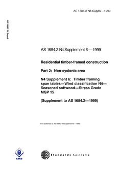 AS 1684.2 N4 SUPP 6 AS 1684.2 N4 SUPP 6