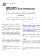 ASTM E698-16