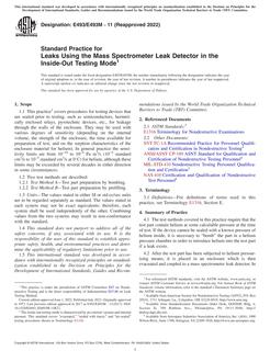 ASTM E493/E493M