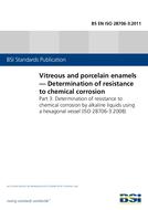 BS EN ISO 28706-3:2011