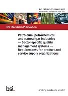BS DD CEN ISO/TS 29001:2011 BS DD CEN ISO/TS 29001:2011