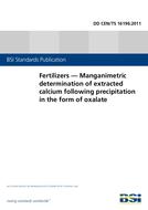 BS DD CEN/TS 16196:2011 BS DD CEN/TS 16196:2011