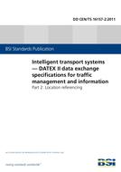 BS DD CEN/TS 16157-2:2011 BS DD CEN/TS 16157-2:2011