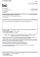 BS ISO/DIS 14001:2014