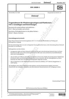 DIN 18088-1 - DRAFT