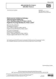 DIN CEN ISO/TS 17444-1