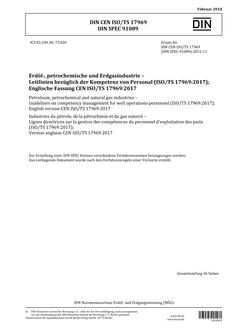 DIN CEN ISO/TS 17969
