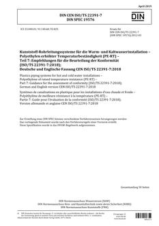 DIN CEN ISO/TS 22391-7