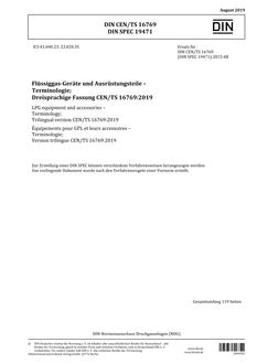 DIN CEN/TS 16769