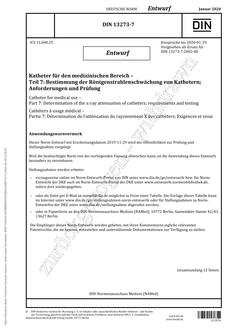 DIN 13273-7 - DRAFT