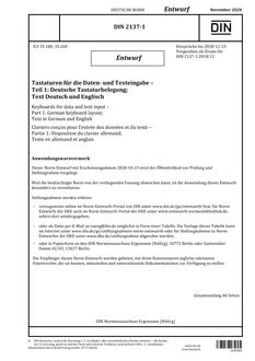 DIN 2137-1 - DRAFT