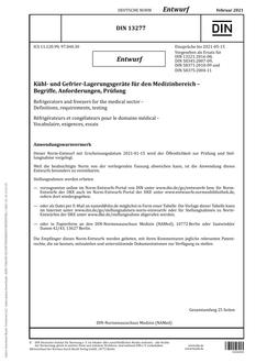 DIN 13277 - DRAFT