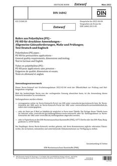 DIN 16842 - DRAFT