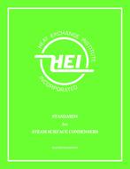 Standards for Steam Surface Condensers, 11th Edition (HEI 118) – Includes Amendment 1