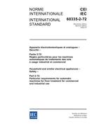 IEC 60335-2-72 Ed. 2.0 b:2005 IEC 60335-2-72 Ed. 2.0 b:2005