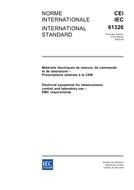 IEC 61326 Ed. 1.0 b IEC 61326 Ed. 1.0 b
