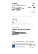 IEC 60947-4-1 Amd.1 Ed. 2.0 b:2002 IEC 60947-4-1 Amd.1 Ed. 2.0 b:2002