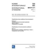 IEC 60721-2-1 Ed. 1.1 b:2002 IEC 60721-2-1 Ed. 1.1 b:2002