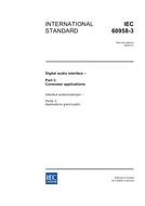 IEC 60958-3 Ed. 2.0 en:2003 IEC 60958-3 Ed. 2.0 en:2003