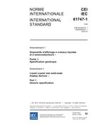IEC 61747-1 Amd.1 Ed. 1.0 b:2003 IEC 61747-1 Amd.1 Ed. 1.0 b:2003