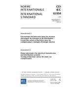 IEC 61954 Amd.1 Ed. 1.0 b:2003 IEC 61954 Amd.1 Ed. 1.0 b:2003