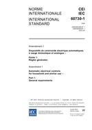 IEC 60730-1 Amd.1 Ed. 3.0 b:2003 IEC 60730-1 Amd.1 Ed. 3.0 b:2003