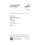 IEC 60825-4 Amd.2 Ed. 1.0 en:2003 IEC 60825-4 Amd.2 Ed. 1.0 en:2003