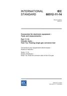 IEC 60512-11-14 Ed. 2.0 en:2003 IEC 60512-11-14 Ed. 2.0 en:2003