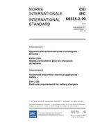 IEC 60335-2-29 Amd.1 Ed. 4.0 b:2004