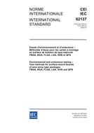 IEC 62137 Ed. 1.0 b IEC 62137 Ed. 1.0 b