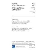 IEC 61543 Amd.1 Ed. 1.0 b:2004 IEC 61543 Amd.1 Ed. 1.0 b:2004