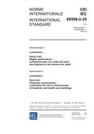 IEC 60598-2-25 Amd.1 Ed. 1.0 b:2004 IEC 60598-2-25 Amd.1 Ed. 1.0 b:2004