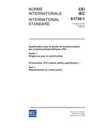 IEC 61730-1 Ed. 1.0 b:2004 IEC 61730-1 Ed. 1.0 b:2004