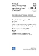 IEC 61000-3-2 Ed. 2.2 b:2004 IEC 61000-3-2 Ed. 2.2 b:2004