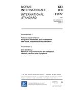 IEC 61477 Amd.2 Ed. 1.0 b:2004 IEC 61477 Amd.2 Ed. 1.0 b:2004