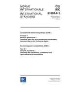 IEC 61000-6-1 Ed. 2.0 b:2005 IEC 61000-6-1 Ed. 2.0 b:2005
