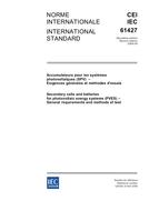 IEC 61427 Ed. 2.0 b IEC 61427 Ed. 2.0 b