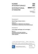 IEC 60947-4-1 Amd.2 Ed. 2.0 b:2005 IEC 60947-4-1 Amd.2 Ed. 2.0 b:2005