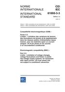 IEC 61000-3-3 Ed. 1.2 b:2005 IEC 61000-3-3 Ed. 1.2 b:2005