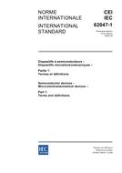 IEC 62047-1 Ed. 1.0 b:2005 IEC 62047-1 Ed. 1.0 b:2005