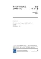 IEC 60464-2 Amd.1 Ed. 2.0 en:2006 IEC 60464-2 Amd.1 Ed. 2.0 en:2006