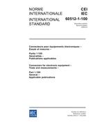 IEC 60512-1-100 Ed. 2.0 b:2006 IEC 60512-1-100 Ed. 2.0 b:2006